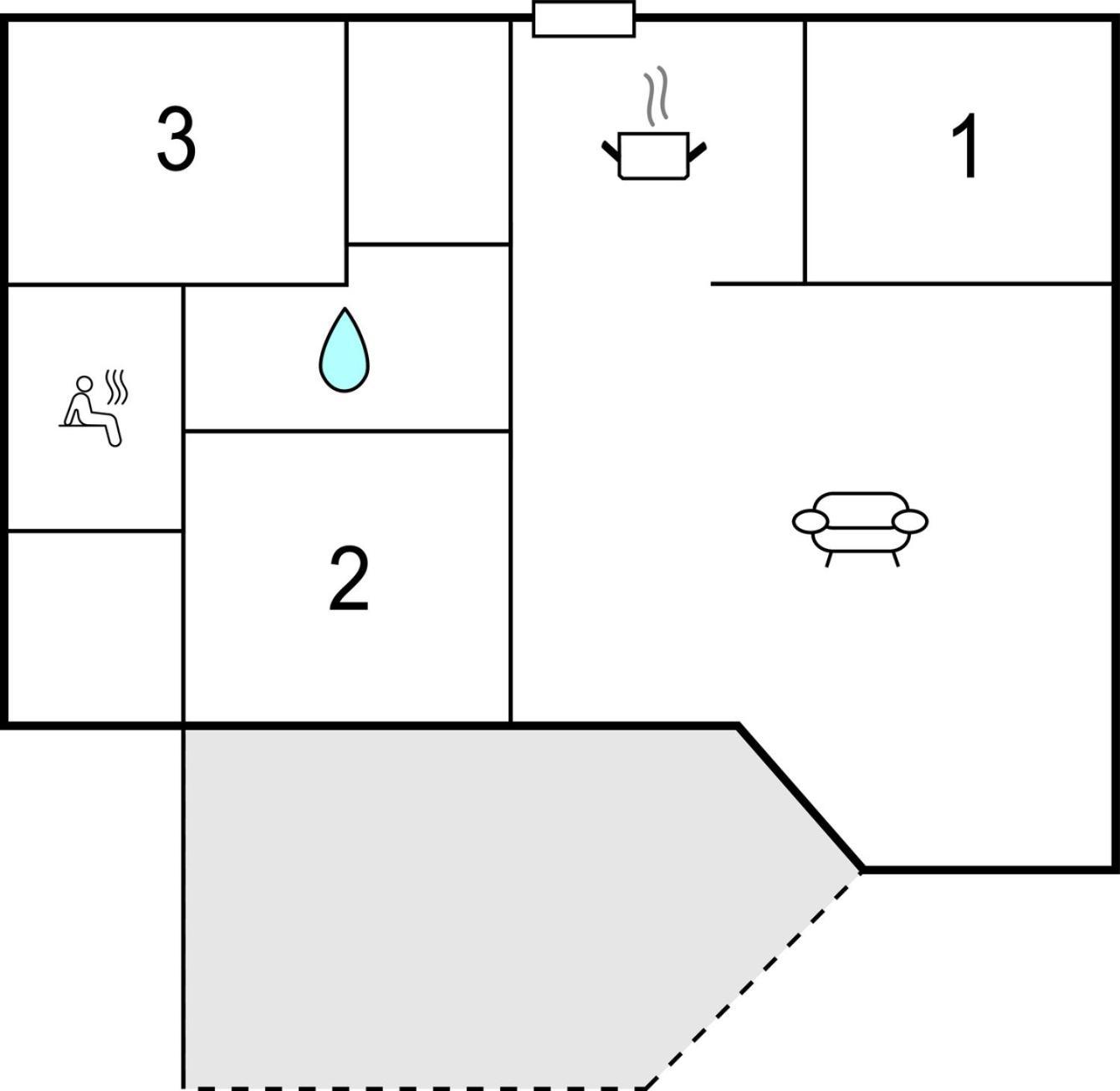 Frische Brise 22 - Dorf 3 Villa Priwall Dış mekan fotoğraf
